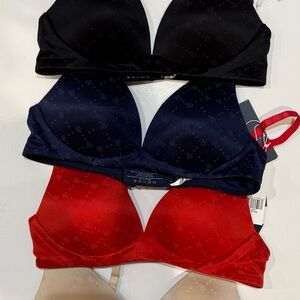 Ralph Lauren Comfort Collection Repeat-logo Wireless T-Shirt Bras 34B
